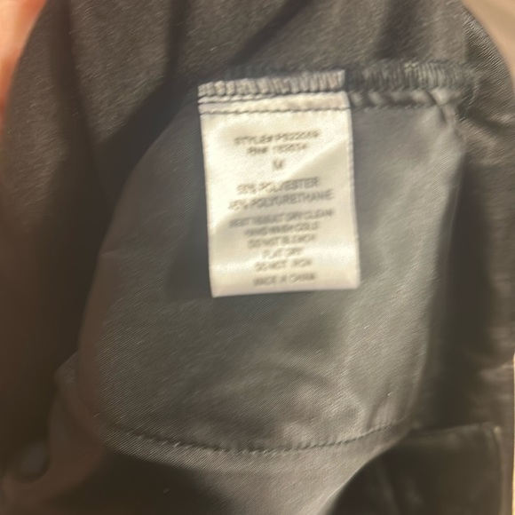 NWT Like the Moon faux leather pants with belt. Perfect for date night😊 - Picture 6 of 6